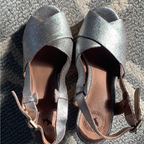 Anthropology: Wooden platform heels - Picture 1 of 5
